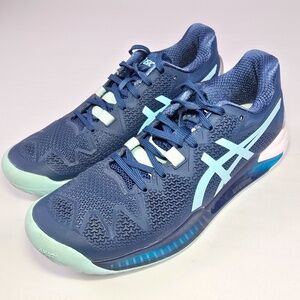 ASICS Gel-Resolution 8 Lt. Indigo/Clear Blue Women's 7.5 Pickleball Tennis Shoes